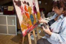 Patricia meilleurs artiste peintre sur Yzeron